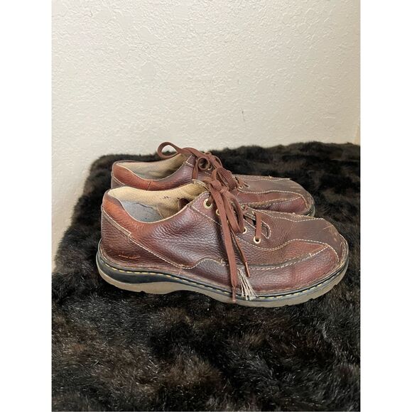 Dr Martens 11200 Brown Leather Lace Up Oxford Shoes Mens Size 9